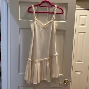 White cinq à sept women's dress